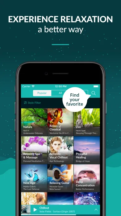 Zen Radio: Calm Relaxing Music Screenshots