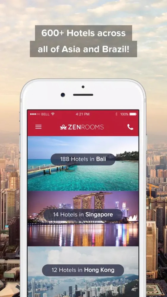 ภาพหน้าจอของ ZEN Rooms