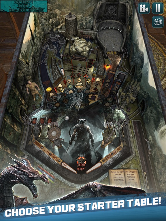 Zrzuty ekranu Bethesda® Pinball iPad 