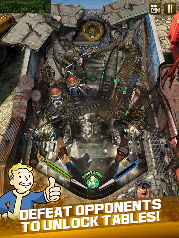 Zrzuty ekranu Bethesda® Pinball iPad 