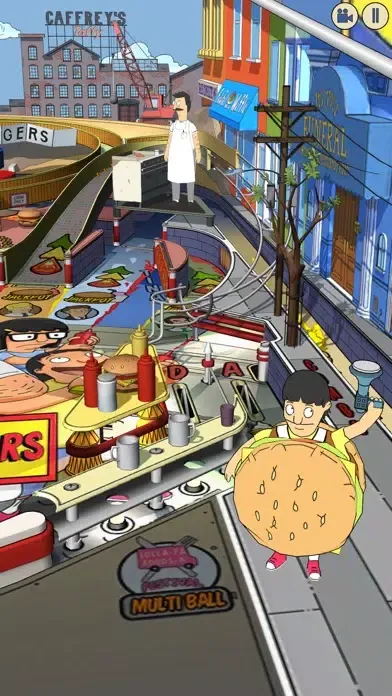 Tangkapan layar Bob's Burgers Pinball