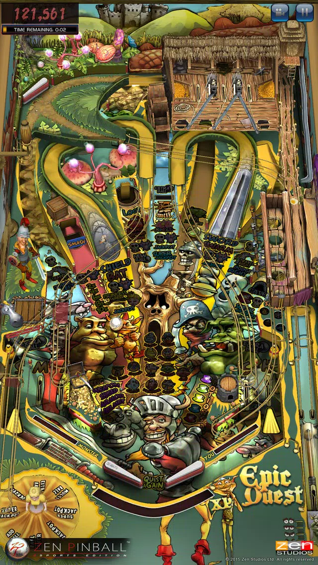 Tangkapan layar Zen Pinball – eSports Edition