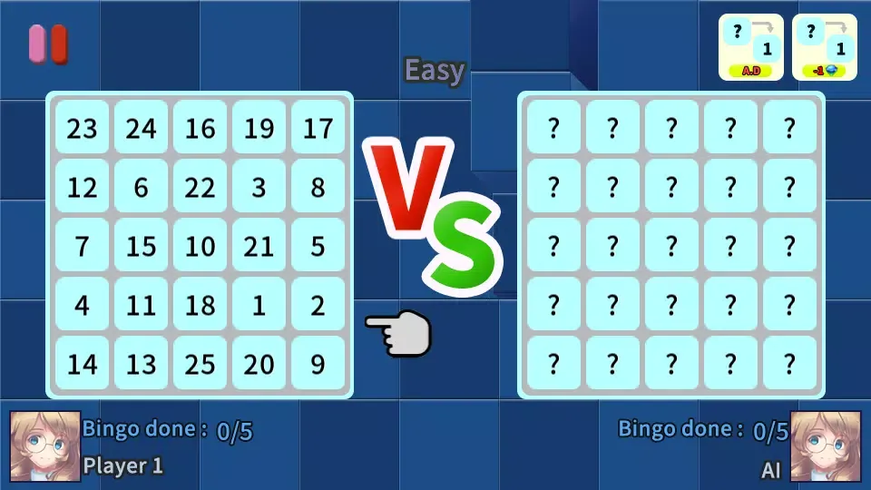 BINGO 1to25 Screenshots