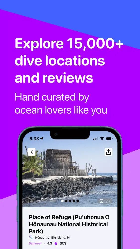 Скриншоты Dive Log by Zentacle