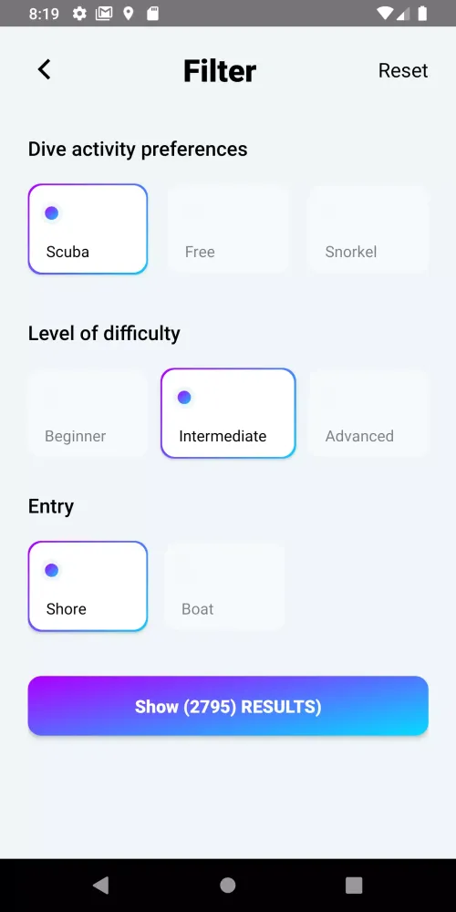 Скриншоты Dive Log by Zentacle