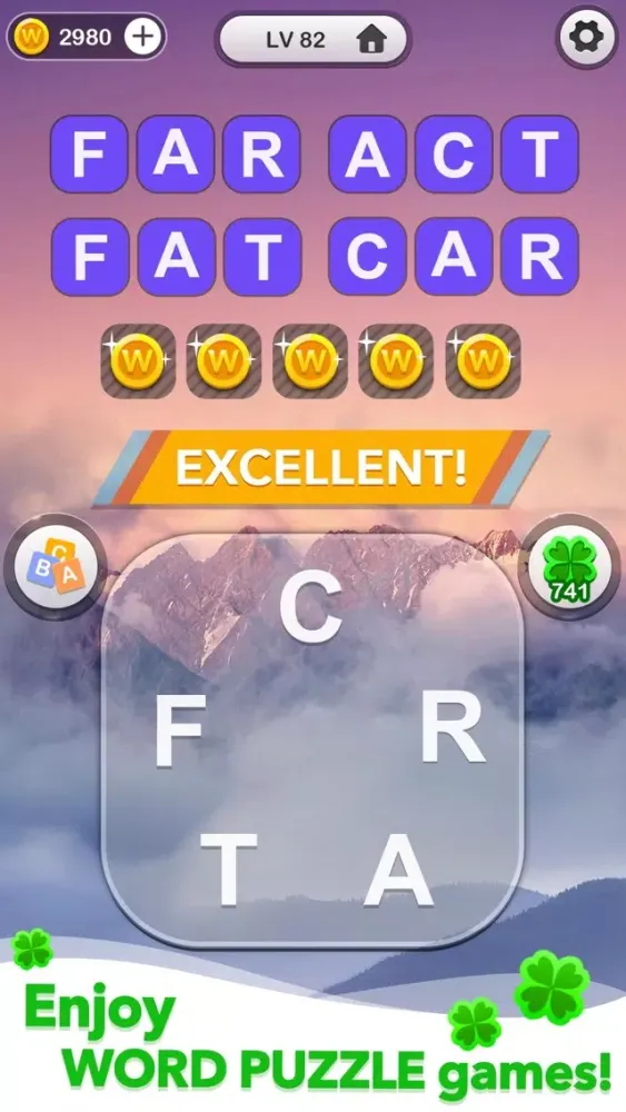 Tangkapan skrin Word Connect 2