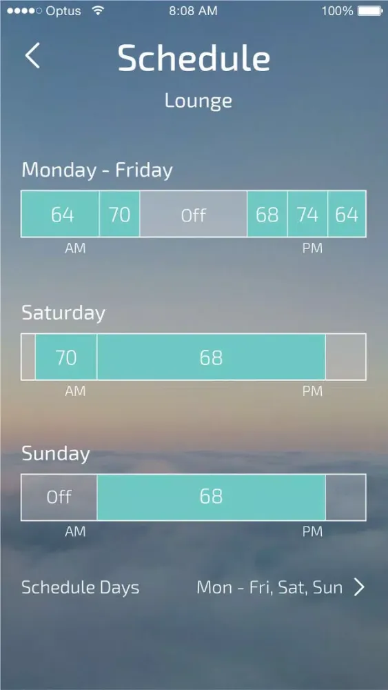 Zen Thermostat WiFi应用截图