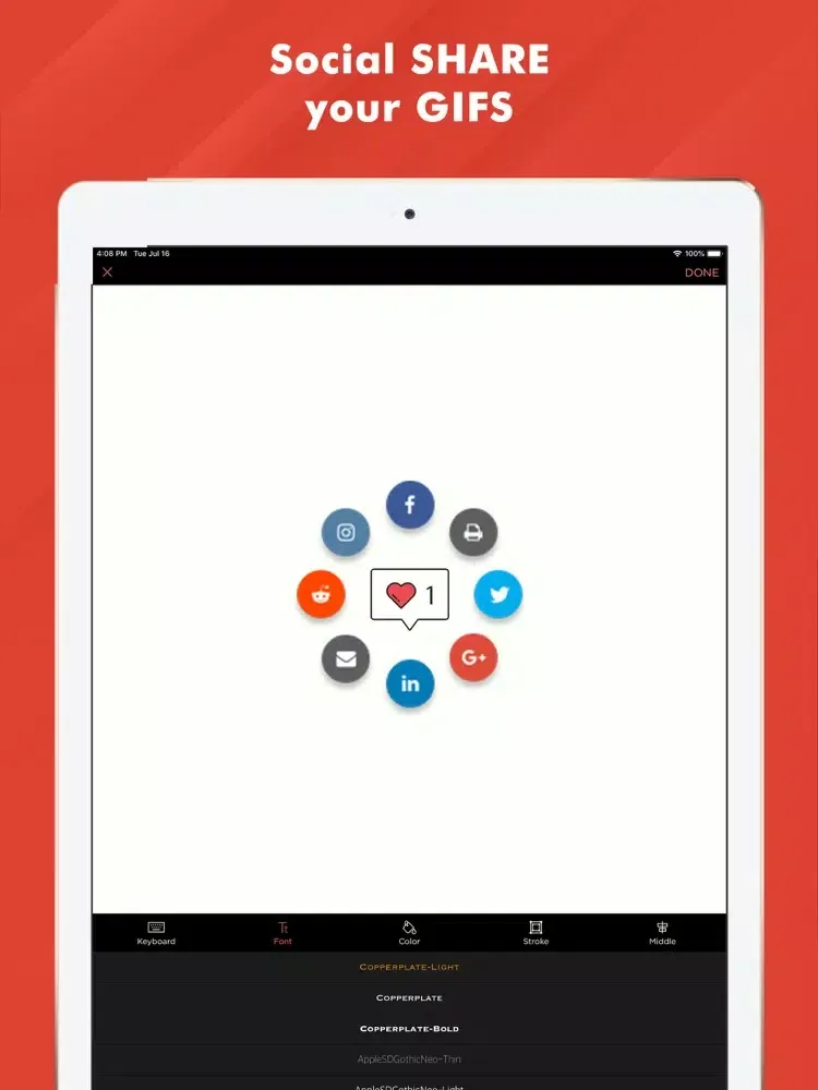 GIF Maker : Photo Video to GIF iPad  Ekran Görüntüleri