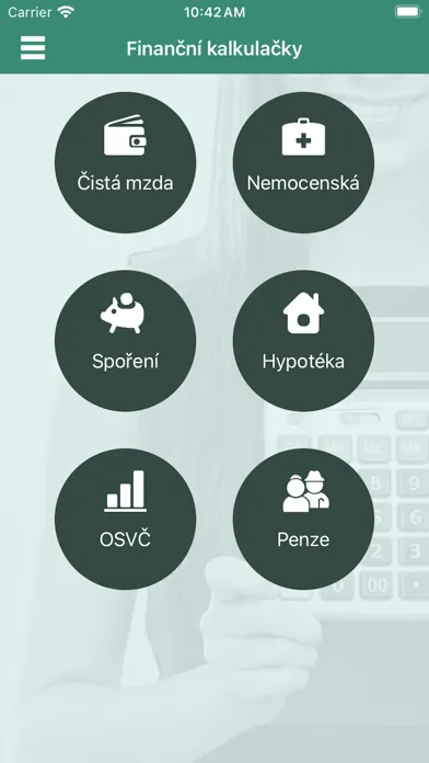 Finanční kalkulačky Ekran Görüntüleri