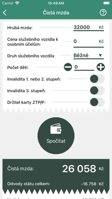 Finanční kalkulačky Ekran Görüntüleri