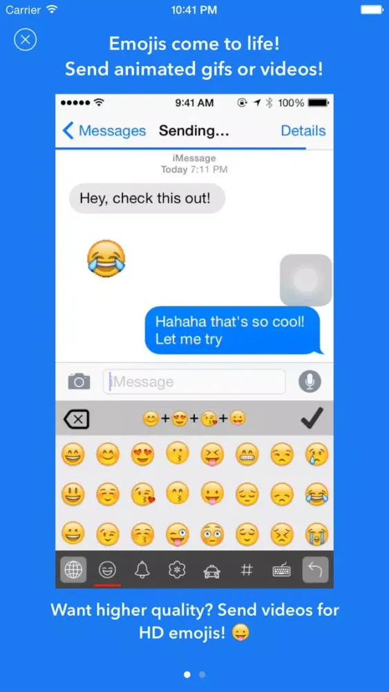 تصاویر Emojimation — Animated Emoji Keyboard