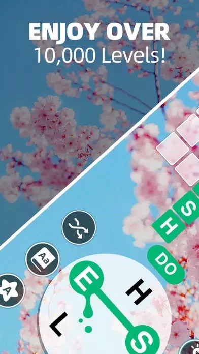 Capturas de tela do Zen Word Puzzle