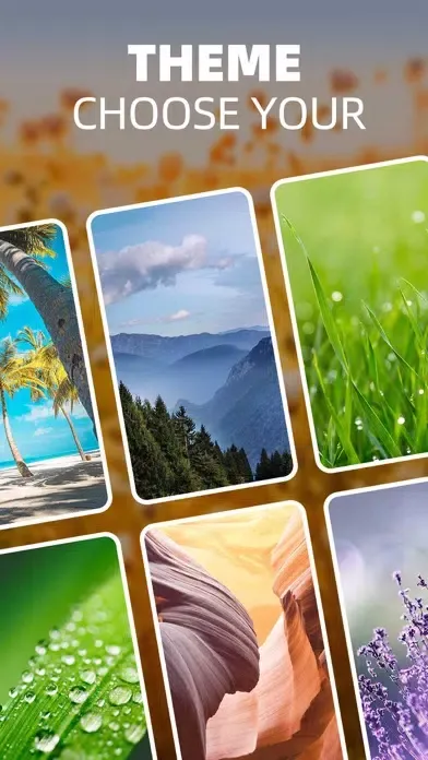 Capturas de tela do Zen Word Puzzle