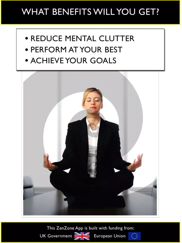 Get into the zone to focus iPad 应用截图