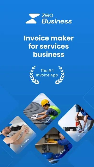 ภาพหน้าจอของ Invoice Maker for Services