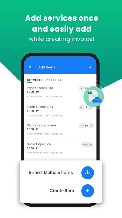 ภาพหน้าจอของ Invoice Maker for Services