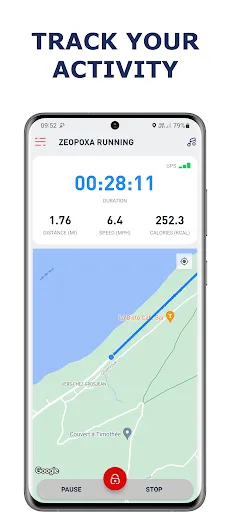 Running & Jogging, Run tracker Screenshots
