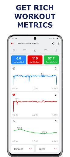 Running & Jogging, Run tracker Screenshots
