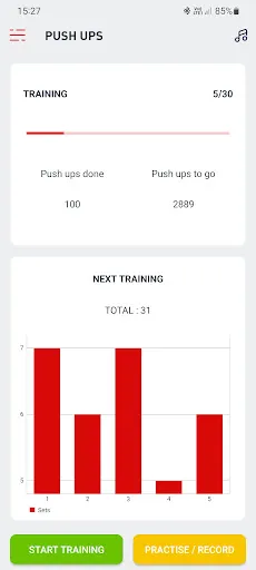 Zeopoxa Push Ups Workout Screenshots