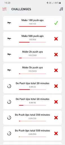 Zeopoxa Push Ups Workout Screenshots