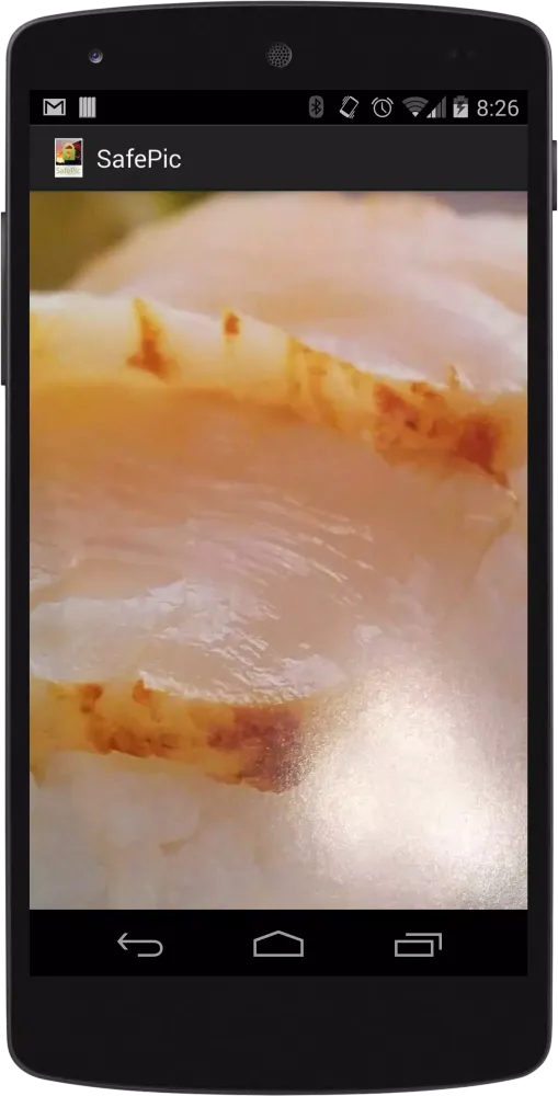 Captures d'écran de SafePic
