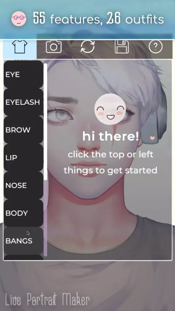 Скриншоты Live Portrait Maker: Guys