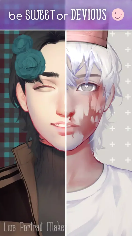 Скриншоты Live Portrait Maker: Guys