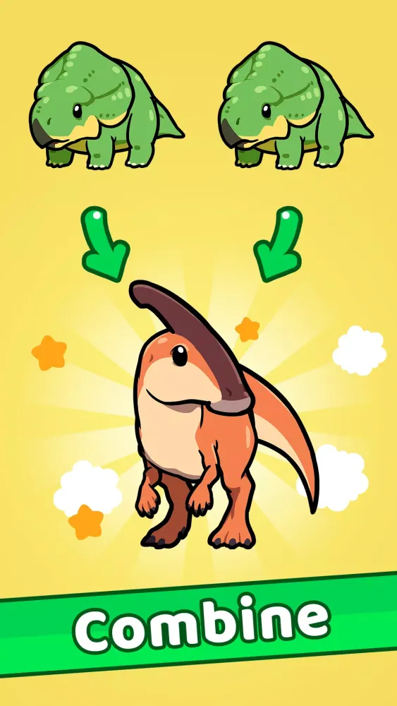 Screenshot di Merge Dinosaurs