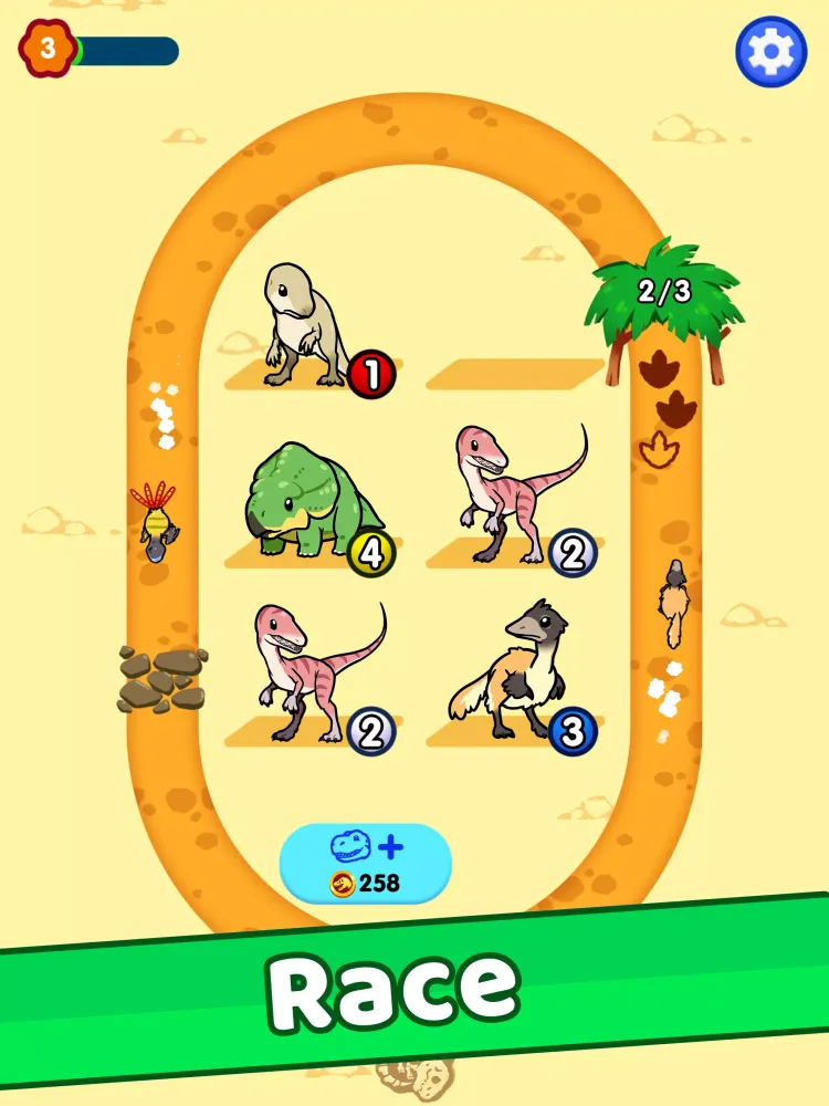 Screenshot di Merge Dinosaurs