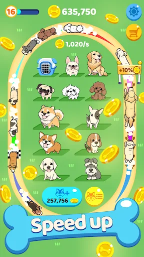 Capturas de tela do Merge Dogs
