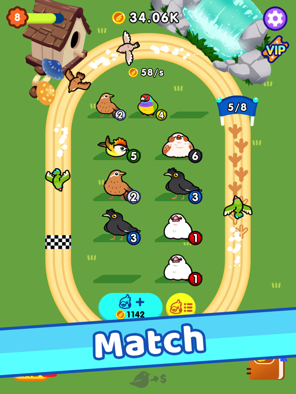 Idle Bird Park iPad  スクリーンショット