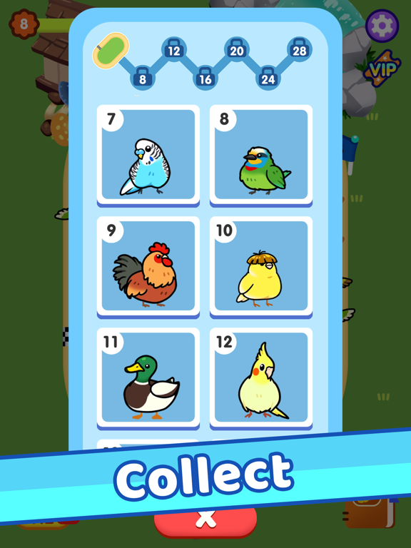 Idle Bird Park iPad  スクリーンショット