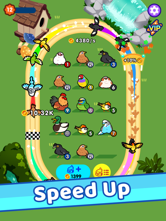 Idle Bird Park iPad  スクリーンショット