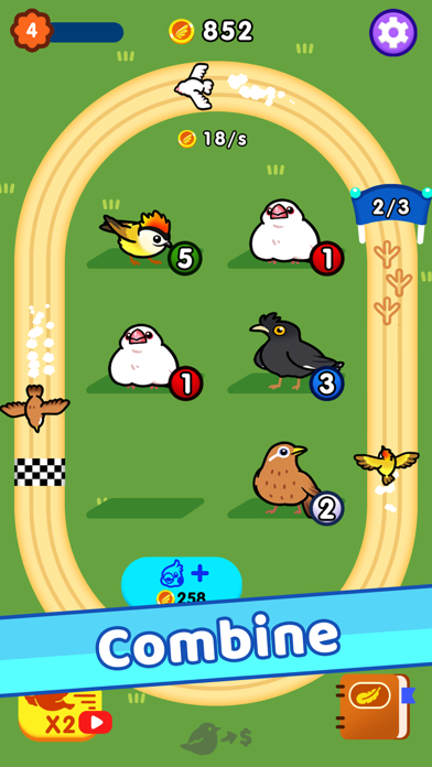 Idle Bird Park スクリーンショット