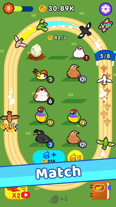 Idle Bird Park スクリーンショット