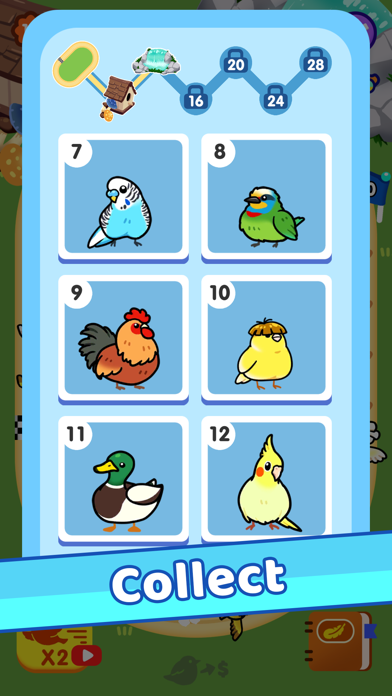 Idle Bird Park スクリーンショット