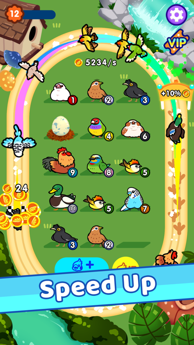 Idle Bird Park スクリーンショット