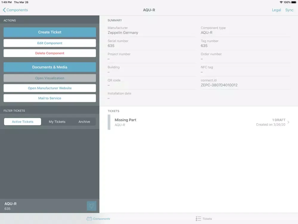 Скриншоты Zeppelin Systems Connect iPad 
