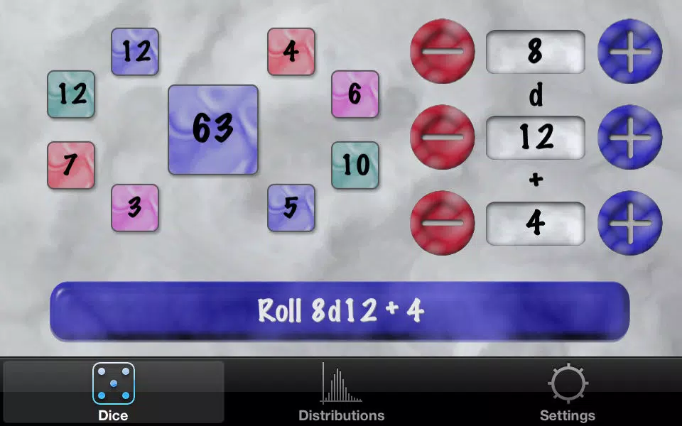 Dice & Distributions应用截图