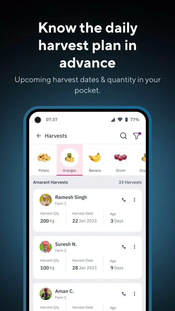 Capturas de pantalla de Zepto Harvest Hero
