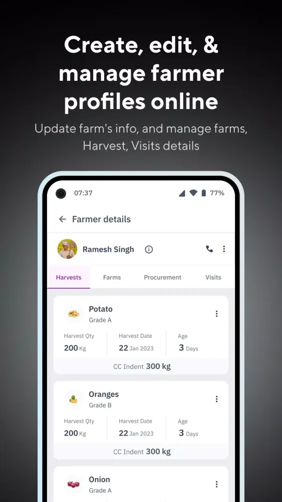 Capturas de pantalla de Zepto Harvest Hero