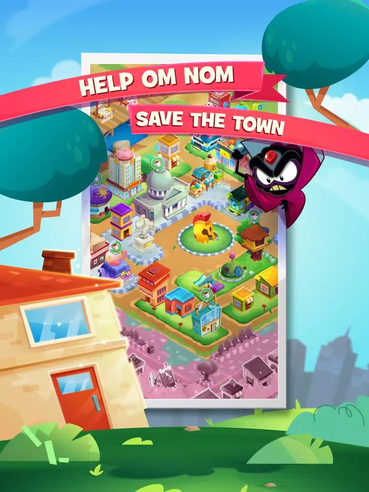 Om Nom Idle Candy iPad  Ekran Görüntüleri