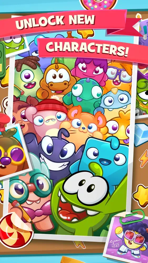Om Nom Idle Candy Ekran Görüntüleri