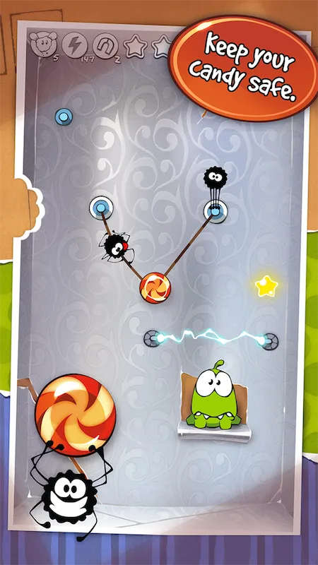 Ảnh chụp màn hình của Cut the Rope