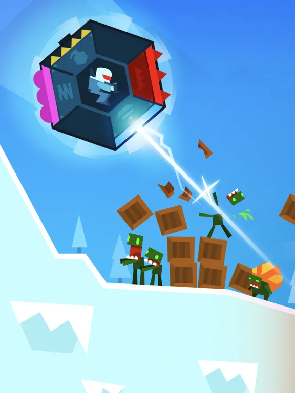 Downhill Smash iPad  سکرین شاٹس