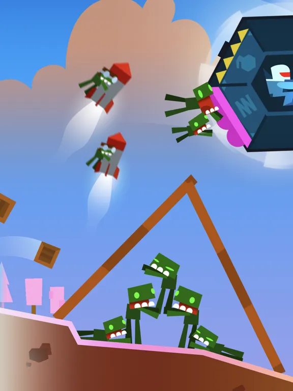 Downhill Smash iPad  سکرین شاٹس