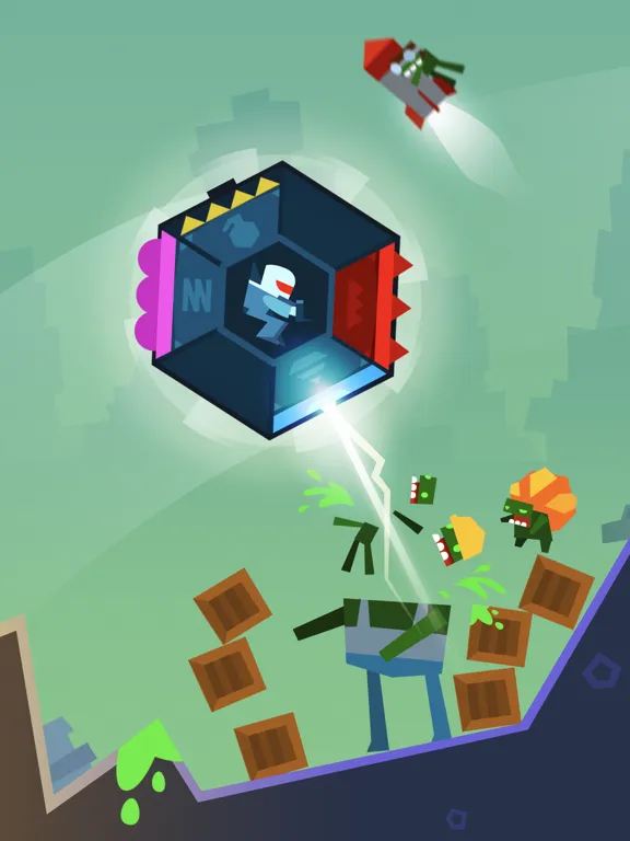 Downhill Smash iPad  سکرین شاٹس
