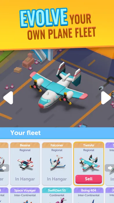 Overcrowded: Tycoon Idle Plane 스크린샷