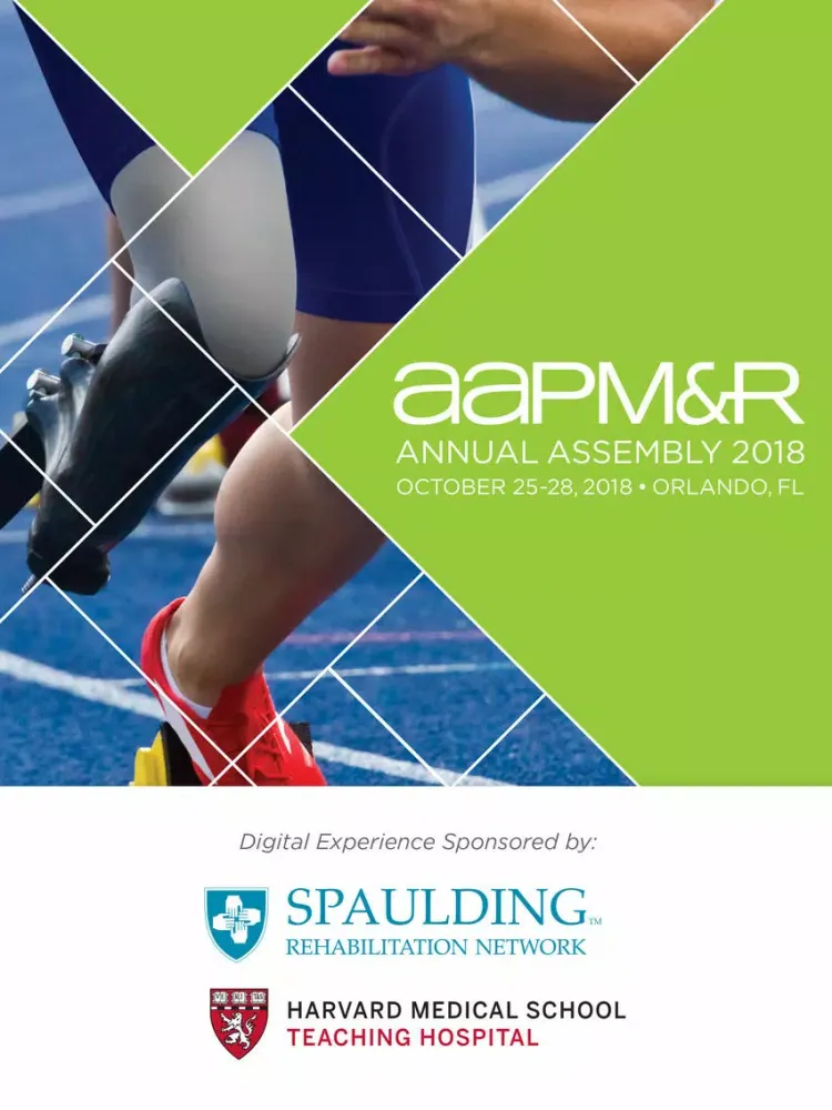 AAPM&R 2018 Annual Assembly iPad  Screenshots