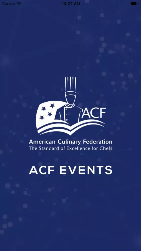 Tangkapan skrin ACF Events